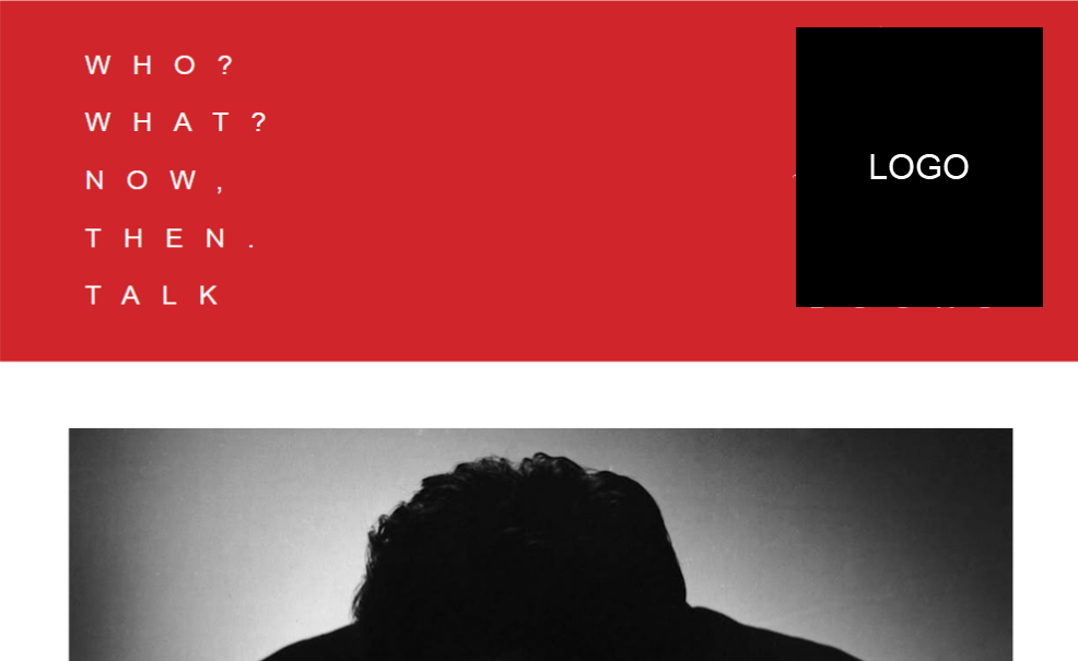 Dummy of mobile menu