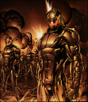 Avengers Disassembled panel 1