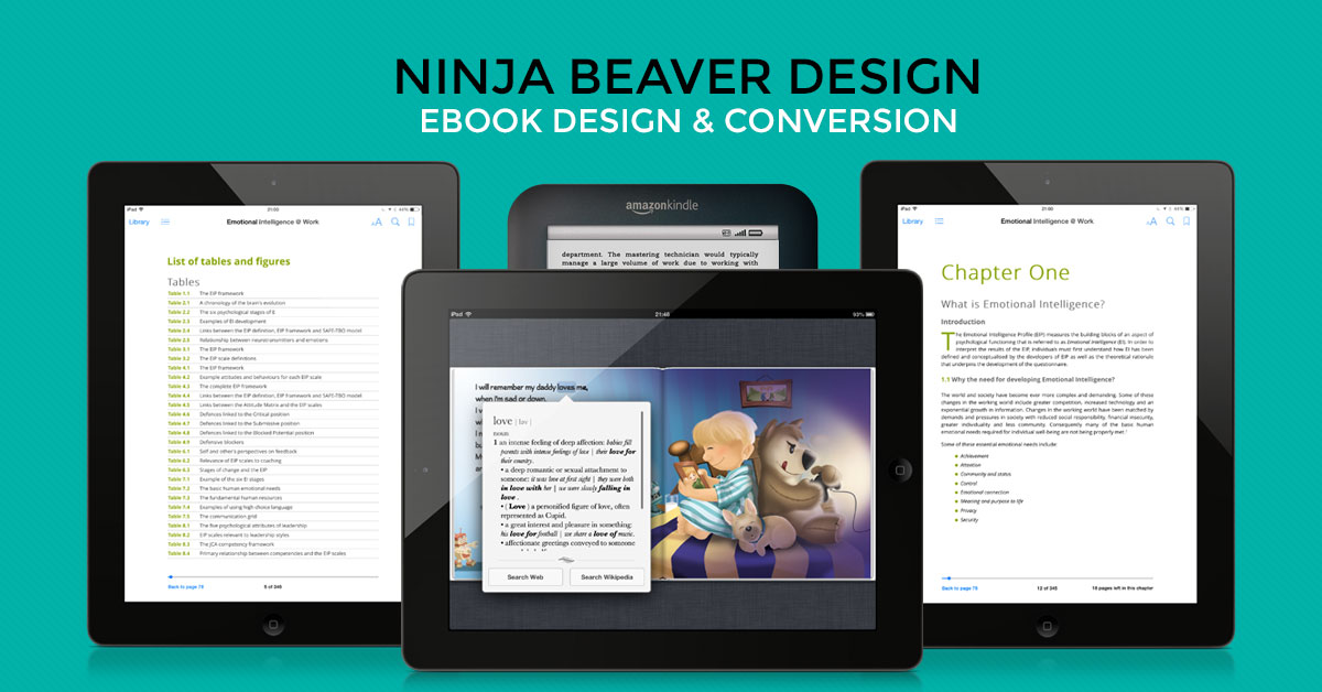 eBook Conversion - Ninja Beaver