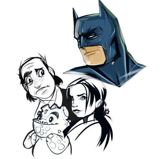 Batman and friends