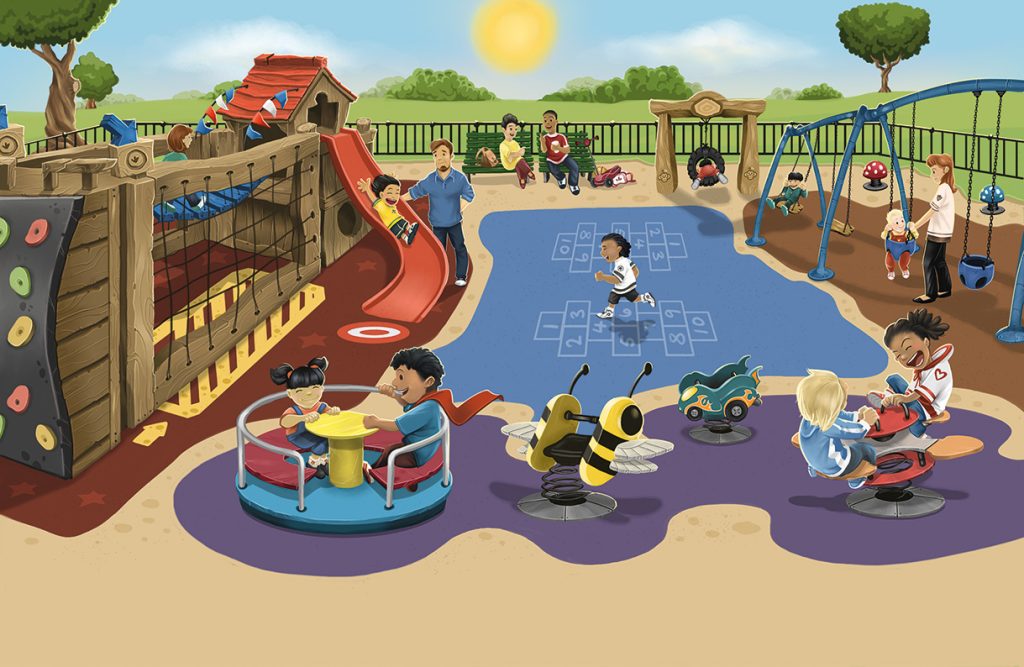 The Playground Illustration