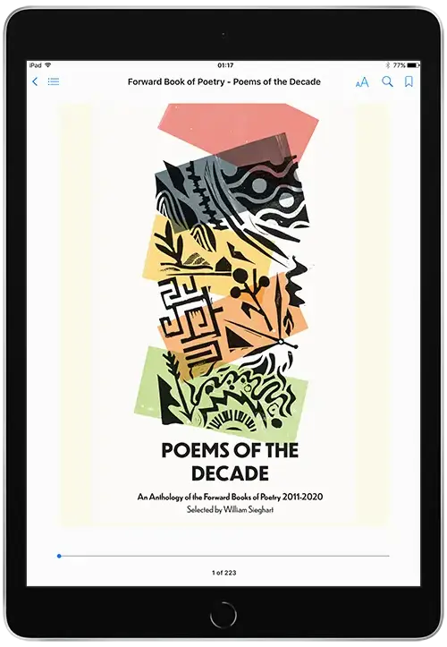 Forward Book Of Poetry - Poems of the Decade on IPad